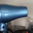 Nano Titanium Travel Hair Dryer, 1000 Watt Professional Blow Dryer with Concentrator Nozzle, Foldable Handle, Dual Voltage