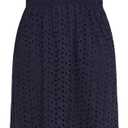 City Chic Women's Plus Size Dress - Sweet Broderie Midi (Navy)