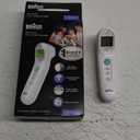 Braun No Touch 3-in-1 Thermometer, Measures Forehead, Liquid and Food Temps, Professional Accuracy and Color Coded Fever Guidance for Babies, Kids, Toddlers and Adults, FSA and HSA Eligible