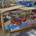 Little Tikes Dino Dune Buggy 12V Electric Powered Ride-On with Portable Rechargeable Battery, Adjustable Seats, Seatbelts, for Kids, Children, Toddlers, Girls, Boys, Ages 3-6 Years, Multicolor