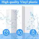 Sasylvia 5 Pcs 2-3/8 x 48 Inches Wall Corner Protector Guards, Avoid Scratching Scuffs, White Vinyl Corner Trim Molding, Easy to Install & Cleaning for Door Countertop Furniture Cabinet Protection