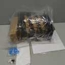 SpaceAid Pull Out Spice Rack Organizer with 20 Jars, Heavy Duty Slide Out Seasoning Organizer for Kitchen Cabinets, with 801 Labels and Chalk Marker, Left Facing