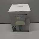 Cordless Mushroom Table Lamp for Outdoor/Indoor, Rechargeable Waterproof Battery Operated Lamp, 3-Color Touch Dimmable Light for Bedside/Shower/Patio/Camping/Dinning/Counter/Kitchen/Nursery Sage Green