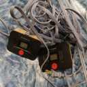 Westinghouse Electric Blanket Queen, Flower Jacquard Heated Blanket Queen Size with 10 Heating Levels and 1-12 Hours Auto-Off, Flannel to Sherpa Reversible, Machine Washable (84" x 90", Blue)