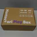 Wooderma Wooden Montessori Toys for 1+ Year Old, 9 in 1 Learning Educational Toys, Wooden Toy with 3 in 1 Educational Box, Pound Bench, Shape Puzzle, Cloth Books, Fishbone Matching, Ring Stacker Toy