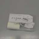 AmazingSpark 24 Pcs Reserved Signs for Wedding Chairs with Ribbon Reserved Seating Signs Hanging for Wedding Ceremony Seat Cards for Important Events Church Pews Restaurant(White,Stylish)