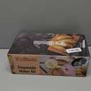 Tortillada Large Empanada Maker Mold Kit (6 Inch) / Set of 7 pieces incl. Recipe Book, Ceramic Dip Bowls, Cookie Cutter, Knife