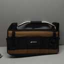 20 Inch Tool Bag, Foldable 19 Pockets Tool Tote Bags with Tool Organizer with Adjustable Shoulder Strap, Easy Carry and Easy Tool Access Open Top Tool Bag