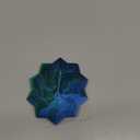 3D Printed Expanded Sensory Fidget Star, Fractal Fidget Hexagon with Handles, Colorful Whirling Spiral Design, 2025 New Star Shaped Fidget Star (B Type, Medium)