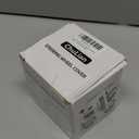 New Diamond Leather Steering Wheel Cover with Bling Bling Crystal Rhinestones, Universal Fit 15 Inch Car Wheel Protector for Women Girls Black (Standard Size[14"1/2-15"])