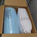 Queen Size Dual Layer 4 Inch Memory Foam Mattress Topper, 2 Inch Gel Memory Foam and 2 Inch Pillow Top Mattress Pad Cover, Thick Soft Bed Topper Medium Support for Back Pain, White