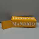 MANDIOO Pack of 2 Decorative Throw Pillow Covers Accent Solid Woven Textured Cushion Covers Pillow Cases Bedroom Living Room Sofa Home 22 x 22 Inch Cream White