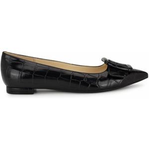 Nine West Women's Jesike (11, Black Croco 001)