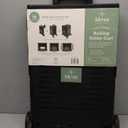 Collapsible Ultra-Slim Pack-N-Roll 4 Wheel Utility Cart, Upto 55 Lbs,Telescop...