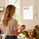 2 x Comix 2026 Wall Calendar 11.5x14 Inch - 12 Month Jan to Dec 2026, Thick 120GSM Paper, Large Blocks Monthly Calendar for Notes, Home Office & School Scheduling (Colorful Large Text)