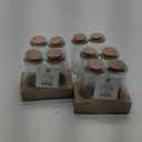 Glass Jars With Cork Lid 5 Pairs