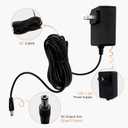 Replacement Part 9004190216 for Masterbuilt Power Adapter, Compatible with Masterbuilt Gravity Series 560/800/ 1050 XL Grills & Smokers, Gravity Power Supply with 16.4 ft Long Cord