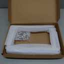 Alise Floating Shelf Brackets,L Brackets for Shelves Heavy Duty Shelving Brackets Stainless Steel Corner Brace Angle Bracket for Wood,5x3 Inch Wall Shelf Bracket White,Pack of 4