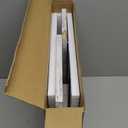 4x6 Collage Picture Frames Set of 1, Multi Family Photo Frame with Real Glass, Displays Four 4x6 Photo, Wall Decor Wall Hanging or Tabletop, Distressed White