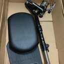 Universal Wheelchair Footrest with Comfort Foam Cushion - Adjustable Lift & Extendable Anti-Slip Foot Plate, Foldable Quick Release for Transport Chairs (Black 1 Pair) LK3JELR T94 Models Compatible