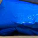 Tarp 20x40 Feet, 7 Mil Thick Waterproof Poly Tarps Cover UV Resistant, Rip & Tear Proof with Metal Grommets Every 20 Inche (Blue/Silver)