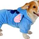 Fashion Dog Costumes, Pet Outfit, Pet Pajamas Clothes Warm Hoodie Coat for Any Party Halloween Christmas large