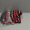 Buffalo Plaid Outdoor Rug 4' x 6' Christmas Door Mat Christmas Decor Welcome Rug Cotton Hand-Woven Layered Door Mats for Front Porch, Kitchen, Farmhouse, Entryway