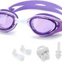 WAVE Nearsighted Swim Goggles,Shortsighted Swimming Goggles for Adults Youth, Anti Fog UV Protection Comfort Silicone Frame