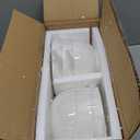 DELLING 30 OZ Ceramic Soup Bowls Set of 6 - Large White Serving Bowls for Kitchen, Pasta, Salad, Rice, Oatmeal, Microwave Safe