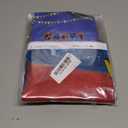 51PCS spidey birthday party supplies, backdrop, "Happy Birthday" banner,tablecloth, large aluminum balloon, small aluminum balloons, latex balloons, cake topper,cupcake toppers, hanging swirls