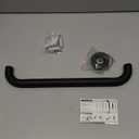 Double Towel Bar, 24Inch Towel Rack for Bathroom, Stainless Steel Double Bath Towel Bar, Wall Mounted Towel Holder, Double Towel Rod Towel Rail Hanger for Wall, Kitchen (Matte Black)