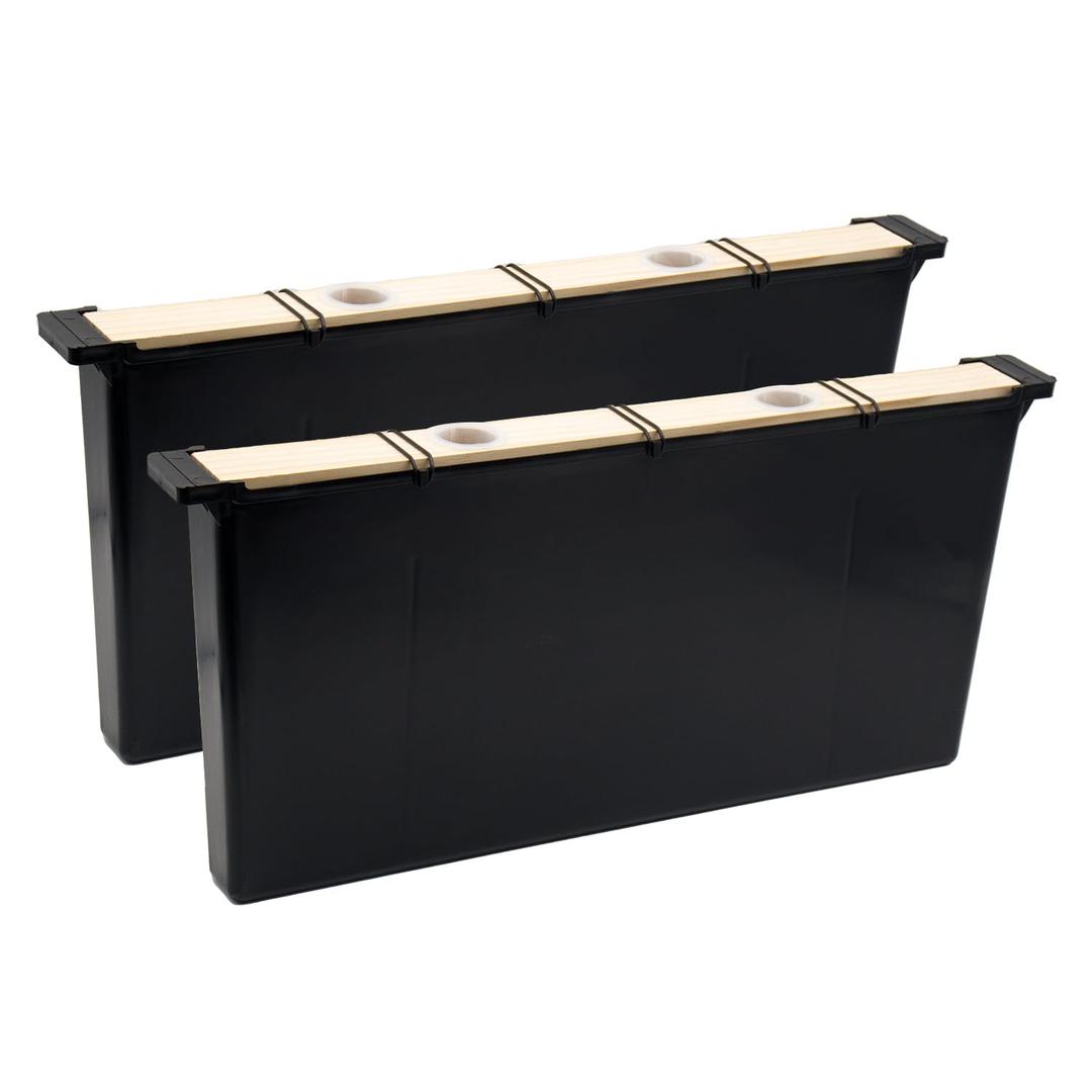 2 Pack 4L Bee Pro Feeder Beehive Frame Feeder Premium Beekeeping Feeder for Honey Bees,Deep Frame Water Feeder for Hive Tool Beekeeping Supplies