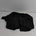 Women's Button Down T-Shirt Dress Casual High Low V Neck Loose Long Dress with Belts (X-Large, D Black)