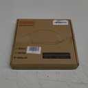 Fun Memories Corner Shelf Wall Mount Set of 2 - Solid Oak Wood Floating Corner Shelf with Cable Hole, 7in Rustic Design for Bedroom, Living Room, Kitchen (Natural)