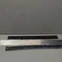 30" Slide-in Range Rear Filler Kit W10113901A with 2pcs Silicone Stove Gap Covers, Cooktop Trim Kit Between Stove and Backsplash for Whirlpool & Most Brand, 316 Stainless Steel (Silver) (Silver)