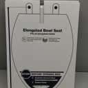 PROFLO PFTSWSC2000 Elongated Closed-Front Toilet Seat with Soft Close and Easy Clean - White
