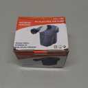 Aida & Hani Electric Air Pump for Inflatables Air Mattress Pump Pool Air Pumps Quick Unwarming Electric Pump Plug in Inflate Deflate Pump with 3 Nozzles Black