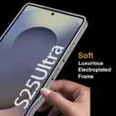 Magnetic for Samsung Galaxy S25 Ultra Leather Case,[Compatible with Wireless Charging] Business Luxury PU Leather Shockproof Protective Slim Phone Cover for Samsung Galaxy S25 Ultra(Beige)