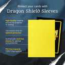 3 x Dragon Shield | Standard Size Card Matte Sleeves | 100 CT - Smooth & Tough Premium TCG Sleeves | Compatible with Pokemon, Flesh & Blood, One Piece & Magic The Gathering | Purple
