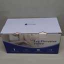 Leg Elevation Pillows for After Surgery,4-Height Adjustable Leg Elevating Pillow,Knee Surgery Recovery Equipment,Improving Blood Circulation,Ankle/Foot Surgery Swelling, Washable Cover (Single Leg (29"x13"x9.5"), Grey)