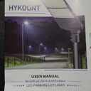 LED Parking Lot Light 300W, UL Listed 45,000LM 6500K Light with Dusk to Dawn Photocell, Adjustable Slip Fitter Mount, IP66 Waterproof, Commercial LED Area Security for Parking Lot, Roadway, 2 Packs