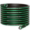 Garden Hose 150ft x 5/ 8" All-Weather Flexible Water Hose Lightweight, Durable, Kink-resistant, Heavy Duty Hybrid Polymer Hose, Male to Female Leak-Free Aluminum Connections, Burst 600 PSI.
