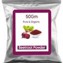 KP Beetroot Powder Best for Skin, Hair & Health | Superfood | 100% Natural| Free from Preservaties & Artificial Color | Rich in antioxidants, Dietary Fiber, Calcium, Iron -
