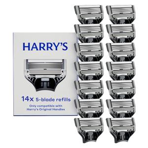 Harry's Original Razor Blades for Men - 14 Count - Premium Razor Blade Refill Cartridges - German Engineered Harry's Original Razor Blades for Men - 14 Count - Premium Razor Blade Refill Cartridges - German Engineered