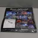 Calendar 2024-2025 - Wall Calendar 2024-2025, Mar. 2024 - Jun. 2025, 12" x 24" (Open), 18-Month Wall Calendar, Perfect for Office & Home - Moon