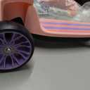 2 in 1 Kick Scooter with Removable Seat, 3 LED Wheels Kick Scooter for Kids, 4 Adjustable Height & Foldable Design Toddler Scooters Sit or Stand Ride for Boys & Girls 2-10 Years Old