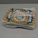 vancasso Pasta Bowls, 42 oz Ceramic Salad Bowls of 4,Large Corlorful Serving Bowls for Kitchen, Dishwasher & Microwave Safe Soup Bowls, Pasta Plates