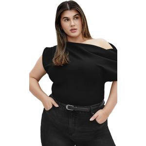 City Chic Women's Plus Size Top - Imani (Black),  18