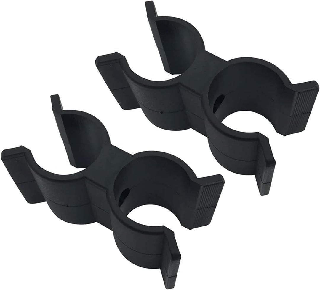 2 Pcs YOMESTE Pack Bimini Top Support Pole Clips 7/8" Takes Out The Noise and Shaking