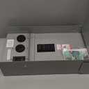 Temporary Power Outlet Panel with 20, 30, and 50-Amp Receptacle Installed,RV Electrical Outlet Panel with Breaker